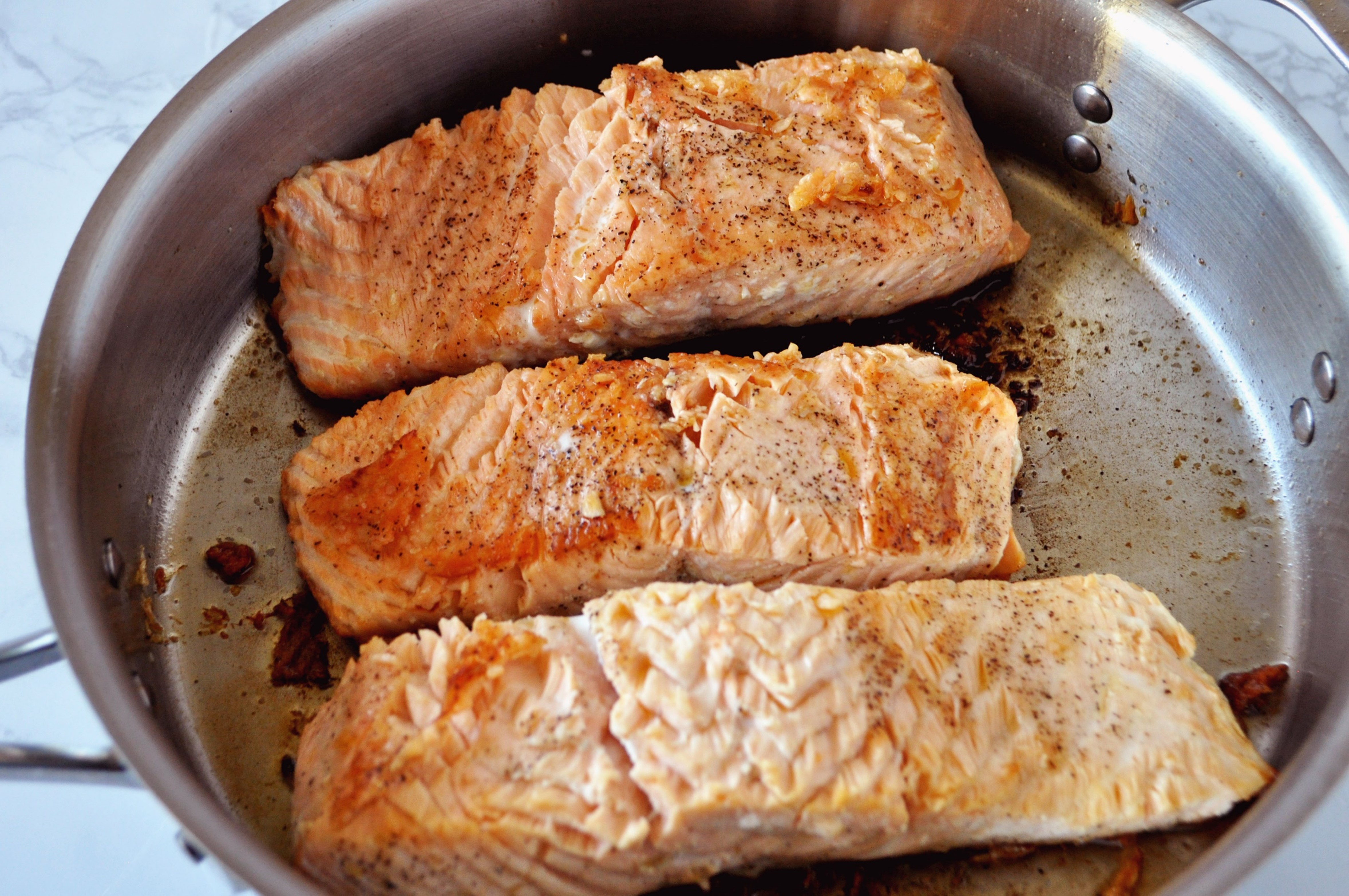 Creamy SunDried Tomato Salmon Home